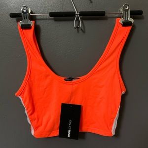 NEON ORANGE MATCHING BIKER SET